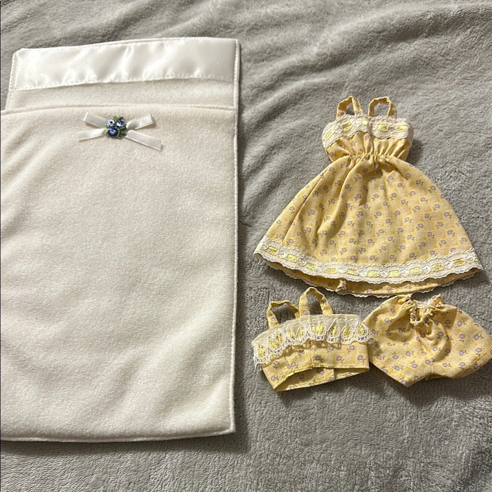 Handmade Barbie sleeping bag and pajamas.  Never used.
